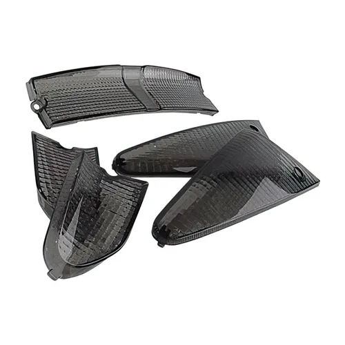 Blinkergläser und Rücklicht STR8 für Aprilia SR50 alt schwarz