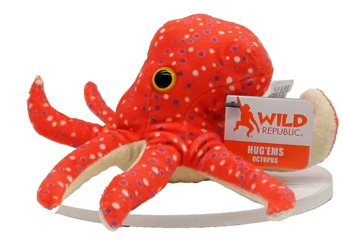 Oktopus-Stofftiere von Wild Republic