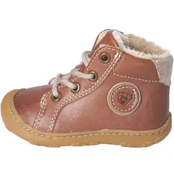 Ricosta Lauflernschuh braun 24 EU - Wanderschuhe für Kleinkinder, aus hochwertigem Glattleder mit warmem Vildona-Innenmaterial und wechselfähigem Fußbett für optimalen Komfort beim Laufen lernen.