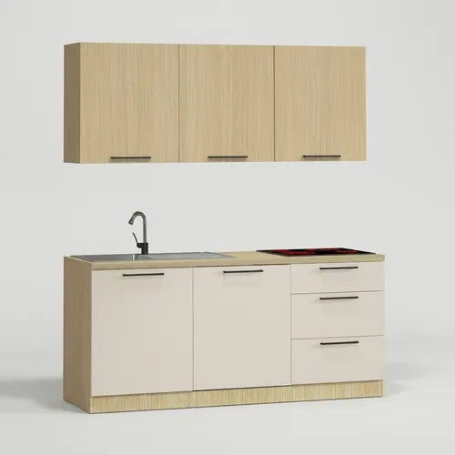 Moderne Komplettküche Arvok 180 mit Spüle