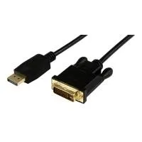 StarTech.com DisplayPort zu DVI Active Adapter Konverter Kabel - Aktives 91,5 cm Kabel für DisplayPort zu DVI, ideal für die Verbindung von PCs zu DVI-Monitoren mit Signalregenerierung, Schwarz