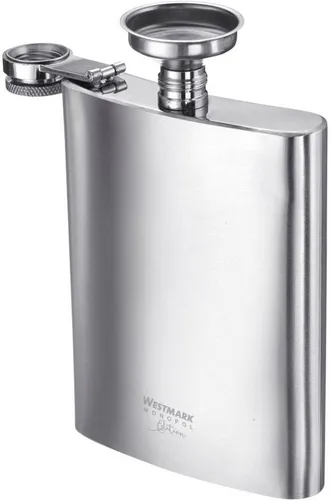 WESTMARK Flachmann Delan, Edelstahl, mit Trichter, 236 ml von Westmark