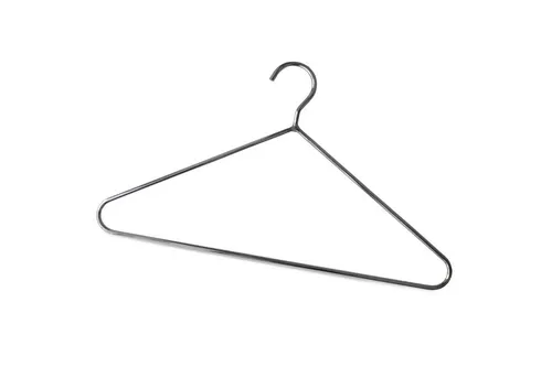 GERSO Kleiderhaken Kleiderbügel aus Stahl, Ø = 6 mm, verchromt