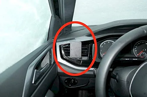 Brodit ProClip Fahrzeughalter 805483 Made IN Sweden Linksbefestigung für linkslenkende Fahrzeuge passt für alle Brodit Gerätehalter schwarz