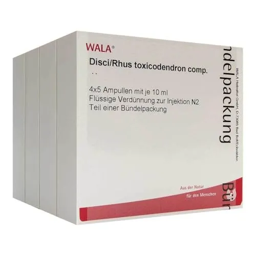 DISCI/Rhus toxicodendron comp.Ampullen 20X10 ml von WALA