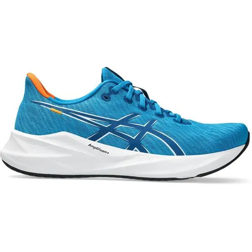 ASICS Versablast 4 Neutralschuh Herren – Blau, Weiß, Größe 41,5 - Dynamischer Neutralschuh für Herren, ideal für Training und Freizeit. Mit reaktiver Dämpfung und atmungsaktivem Mesh-Obermaterial für optimalen Komfort und ein angenehmes Laufgefühl.