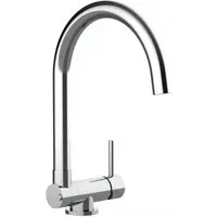 VIZIO Wasserhahn Vorfenster Küchenarmatur mit 360° Schwenkbarem U Auslauf