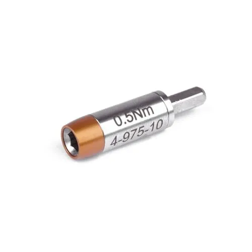 BERNSTEIN TORQUEline Drehmoment-Adapter 0.5 Nm - Drehmomentschlüssel mit präziser Voreinstellung für mindestens 20.000 Klicks, ideal für elektronische Geräte und Werkstätten, sorgt für exaktes Anziehen ohne Überdrehen.