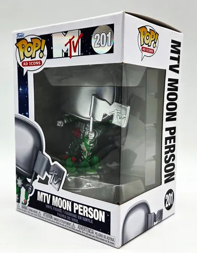 Funko Pop! Ad Icons MTV Moon Person 201 NEU & OVP