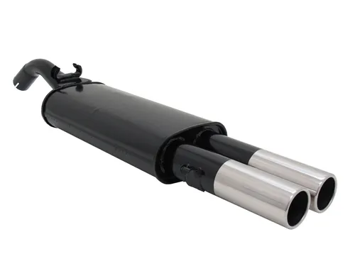 Novus Sportauspuff für VW Golf 2 19E 2x76mm - Schalldämpfer, bietet sportlichen Klang und verbesserte Leistung für VW Golf 2.