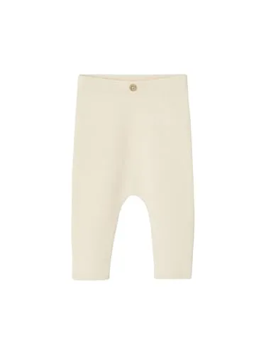Vertbaudet Gerippte Mädchen Baby Leggings vanille 80