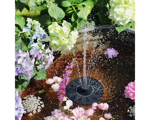 moses. Blatt & Blüte Solar-Brunnen in schwarz von OTTO