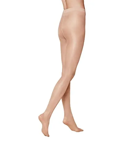 KUNERT Damen Strumpfhosen Satin Look 20 transparent glänzend 20 DEN