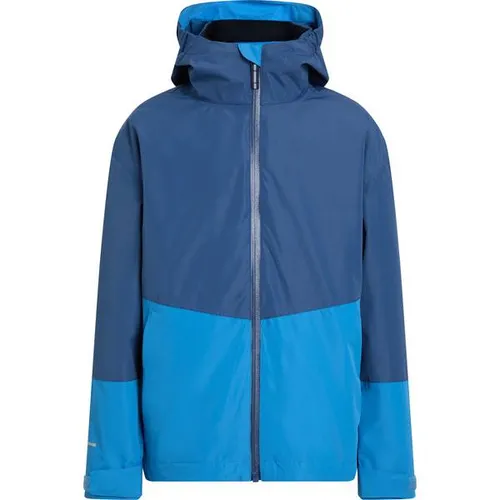 McKINLEY Funktionsjacke Allalin 3:1 III in Grün (176 EU) - Wasserdichte und atmungsaktive Outdoorjacke mit hochschließendem Kragen und zwei Außentaschen. Ideal für aktive Abenteuer bei jedem Wetter.