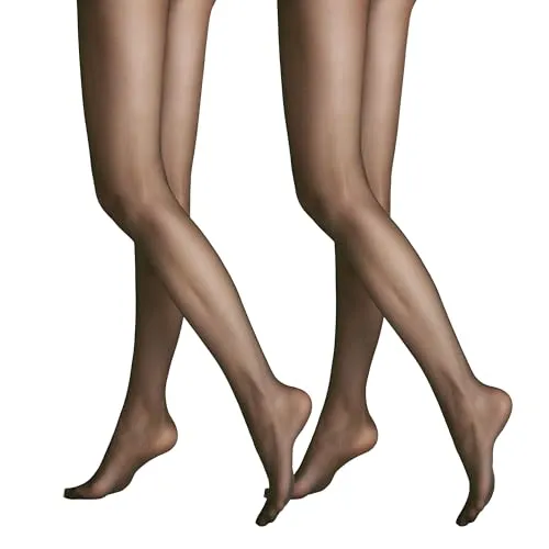 Hudson Damen Strumpfhosen Simply 20 2-Pack transparent matt 20 DEN