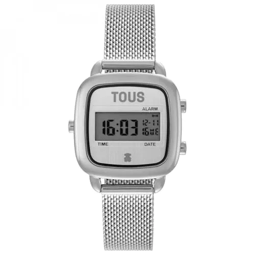 TOUS D-Logo mini Uhr 3000139600 digitaler Stahl