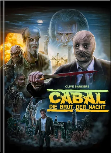 Disc Mediabook - Cabal - Die Brut der Nacht - 2 Blu-Ray+ 2 DVD - uncut NEU 4