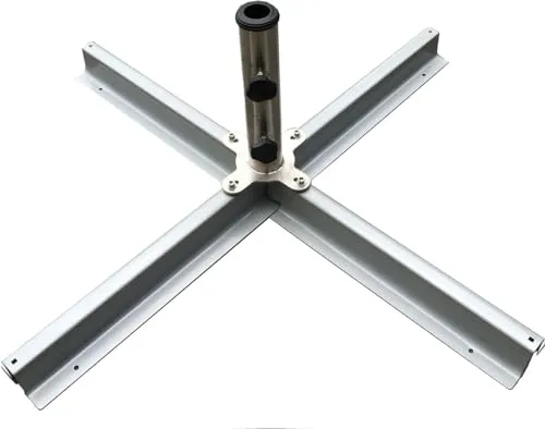 TrendLine Schirmständer Ø 34-48 mm - Stabiler Sonnenschirmständer - Sonnenschirmständer aus robustem Stahl, ideal für windige Tage und sorgt für sicheren Halt Ihrer Sonnenschirme.