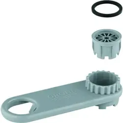 GROHE Strahlregler 46790, ohne Durchflussbegrenzung, integriert, inklusive Demontageschlüssel