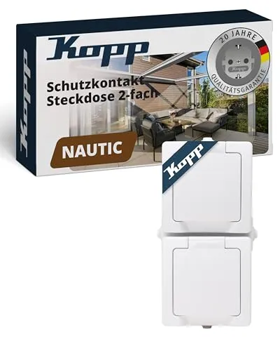 Steckdosen Weiß von Kopp