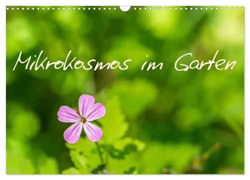 Fotosvonlucke Mikrokosmos im Garten Wandkalender 2026 - Erleben Sie faszinierende Strukturen in der Natur mit diesem hochwertigen Wandkalender. Ideal für Kunst- und Fotografie-Liebhaber. Format: DIN A3, 14 Seiten.