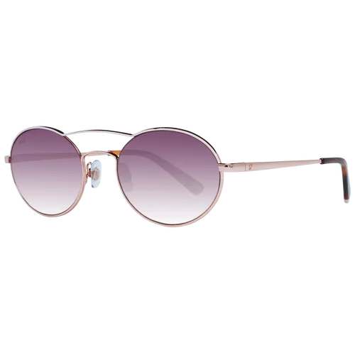 Web Sonnenbrille WE0270 5333Z - Unisex Sonnenbrille in Rosé Gold mit lila Verlaufsgläsern, bietet 100% UV-Schutz und kombiniert Stil mit Funktionalität.