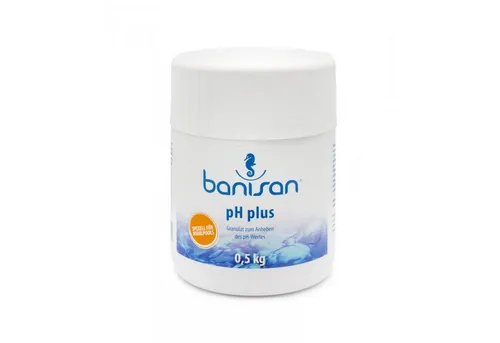 Banisan Poolpflege Banisan pH plus Granulat 0.5 kg pH-Plus für Whirlpools pH-Wert