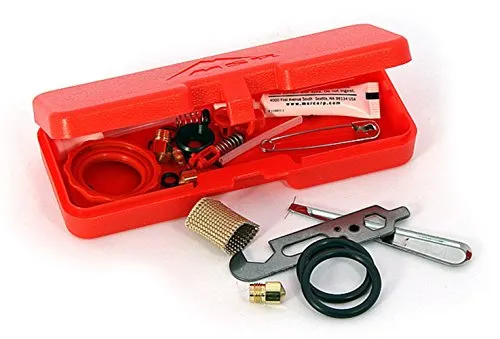 MSR Unisex-Erwachsene Stoves Campingkocher-Wartungs-Kits, Rot/Ausflug, einfarbig (Getaway Solids), One Size