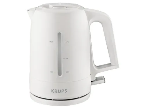 Krups BW2441 Pro Aroma Wasserkocher - 1,6 L, 2.400 W, ergonomisches Design für sicheres Ausgießen und schnellen Wassererhitzung