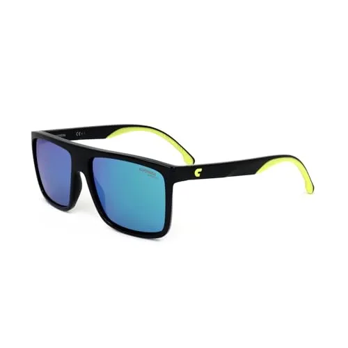 Carrera Unisex 8055/s Sportbrille, 7ZJ/Z9 Black Green - Sportbrillen mit 58 mm Gläsern, inklusive schützendem Etui und stylischem Design für optimale Sicht und Schutz bei sportlichen Aktivitäten.