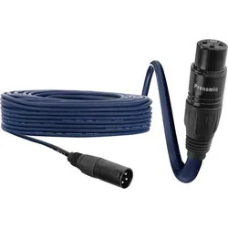 Pronomic DMX-Kabel 5000 cm - Hochwertiges DMX-Kabel für störungsfreie Signalübertragung mit Goldkontakten, ideal für professionelle Bühnenanwendungen.