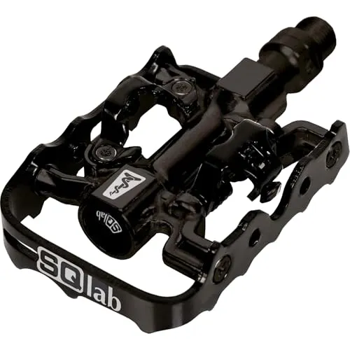 SQlab Kombipedale 510, MTB Tour & Travel Fahrradpedale, Pedale in schwarz, Größe M