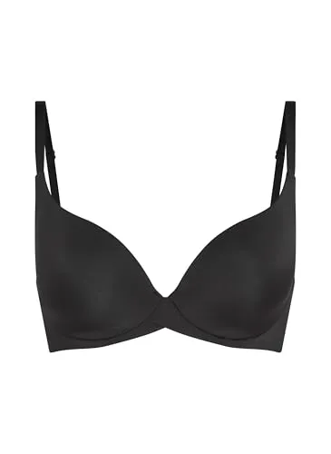 Hunkemöller Vorgeformter Bügel-BH Smooth - Caviar - 85B - Leichter Bügel-BH aus atmungsaktivem Mikrofaser-Material, das sich sanft an deinen Körper anpasst. Genieße den Komfort einer zweiten Haut und erweitere deine Lingerie-Kollektion mit diesem unverzichtbaren Teil.