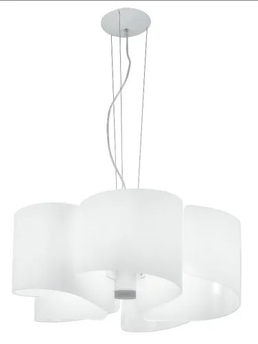 IMAGINE Deckenleuchte aus weißem Glas 63 cm von ECO-LIGHT