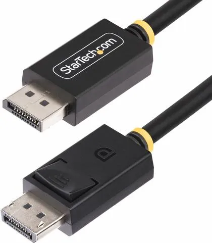 StarTech.com 3m DisplayPort 2.1 Cable - Multimedia-Kabel mit VESA-Zertifizierung, unterstützt 8K bei 60 Hz und 4K bei 144 Hz für beeindruckende Bildqualität und hohe Datentransferrate bis zu 40 Gbps.