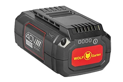 WOLF-Garten LYCOS 40 250A - 40V Werkzeug-Akku 2.5Ah, leicht und wendig für optimale Handhabung in Ihrem Garten