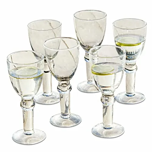 LOBERON Weinglas 6er Set Devon - Elegante Pokalform aus hochwertigem Glas, ideal für Feste & Gäste. Langlebig und nachhaltig – perfekt für stilvolle Tischdekoration.