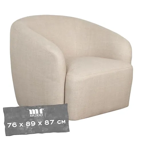 MR. DEKO® Loungesessel Loconia Beige von MR. DEKO