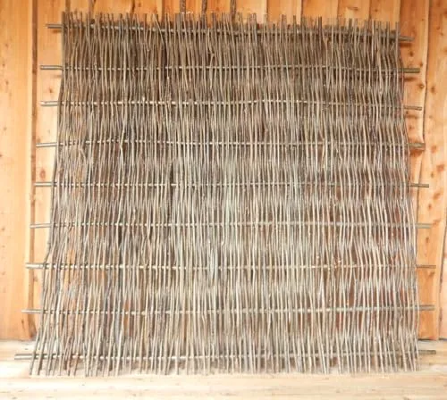 Produktbild Ladenburger HASELNUSS Zaun SICHTSCHUTZ Schutz WEIDENZAUN FLECHTZAUN UNBEHANDELT 180x180
