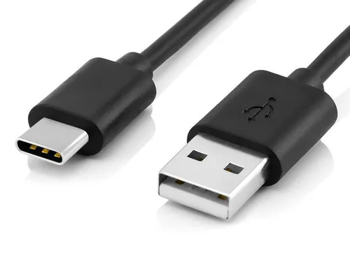 Produktbild 2m USB-C Ladekabel Schwarz – USB 2.0 Schnellladen für Smartphone & Tablet Reekin