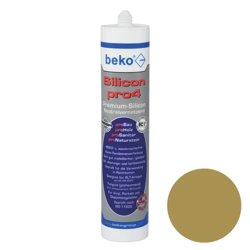 Silikon pro4 Premium 1x 310ml beigebraun/pinie