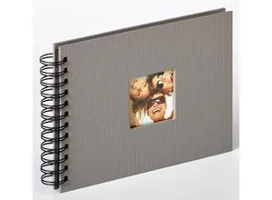 Walther SA-109-X Spiralalbum Fun grau 23x17cm