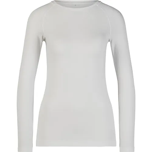 Odlo Performance Light Langarmshirt XS - Funktionsunterwäsche für Damen, nachhaltig aus 72% recyceltem Polyester, mit integrierten Belüftungszonen für optimale Luftzirkulation und ZeroScent-Technologie gegen Gerüche.
