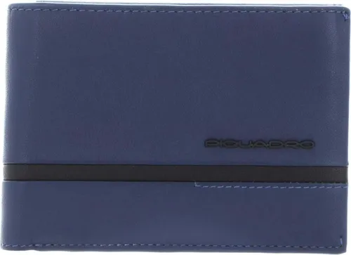PIQUADRO Charlie Geldbörse PU1392W117R Blau von Piquadro