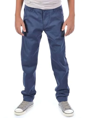 BEZLIT Jungen Chino Hose Stretch 30315 Blau 110