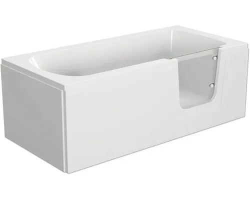 Badewanne mit Tür rechts SCHULTE Q1 75 x 160 cm