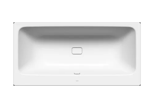 Kaldewei Asymmetric Duo Rechteck-Badewanne 1700 x 800 mm - Sanitäranlagen & Zubehör - Elegante Badewanne mit emaillierter Oberfläche, ergonomisch gestaltet und großzügiger Ablagefläche für maximalen Komfort.