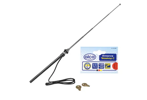 alca Autoantenne Dachantenne universal Teleskop C Universal-Auto-Antenne 12 Autoradio-Ersatzantennenstab (AM/FM)