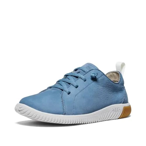 Keen KNX LACE Barfußschuh blau 31 EU - Sneaker in Größe 31, ideal für aktive Kinder. Der sportliche Barfußschuh aus Leder mit Schnellverschluss bietet optimalen Tragekomfort und Flexibilität.