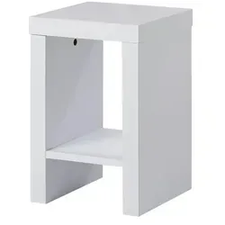 Beistelltisch Ravenna – Weiß, 25x40x25 cm